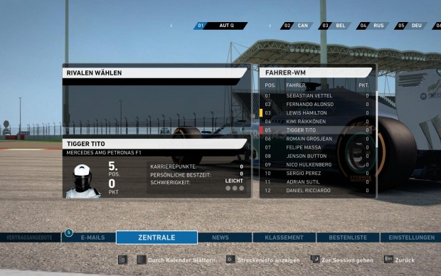 F1 2014 (Screenshot: Golem.de)